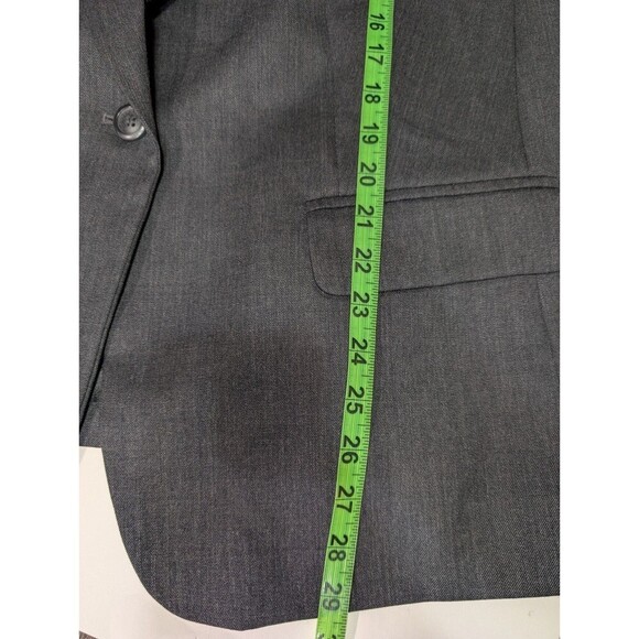 Pendleton Jacket Women Plus 22W 3XL Gray Virgin Wool Button Up Blazer Classy 127 - Picture 7 of 9